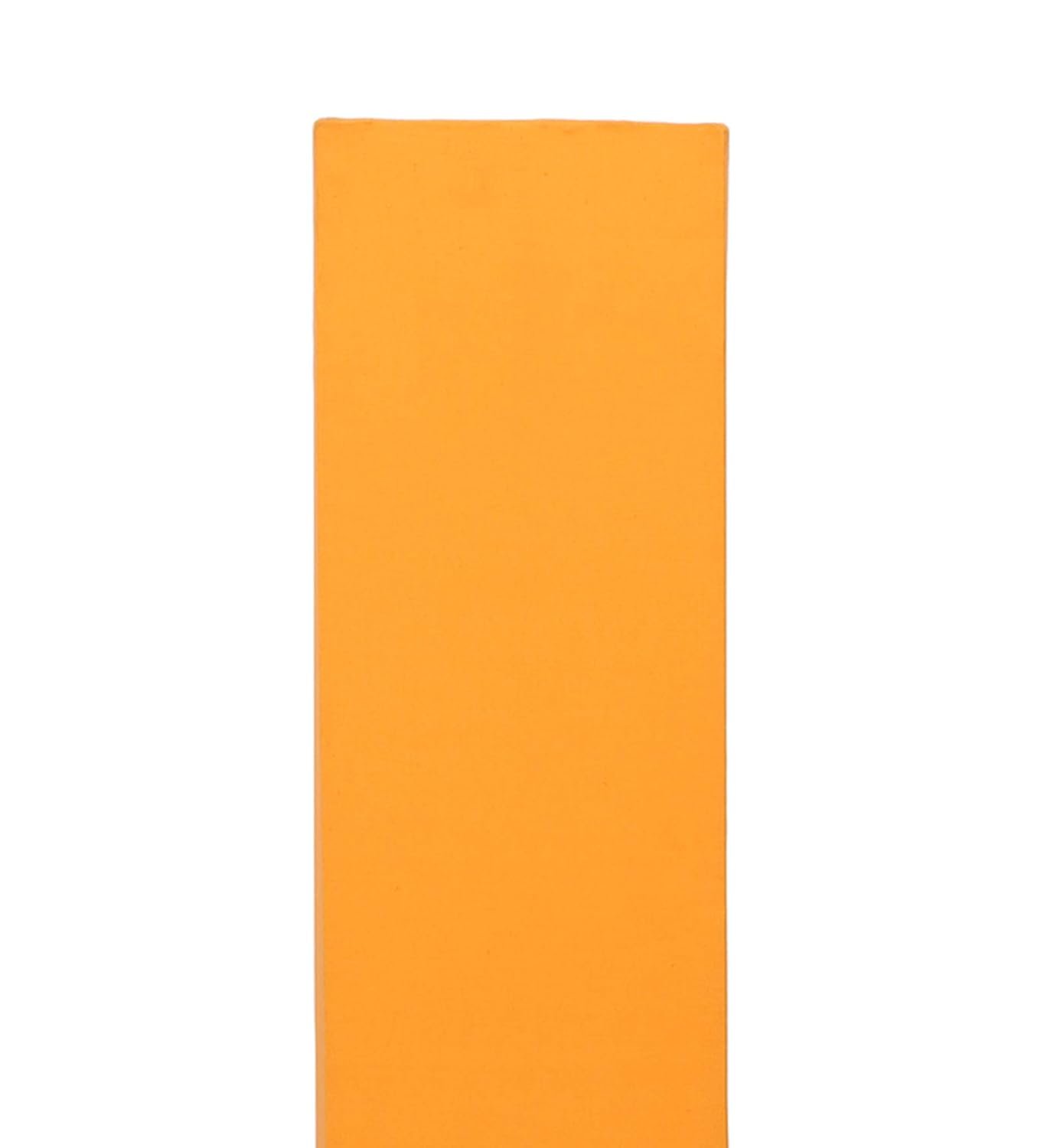 Cotton Square Natural Wood Floor Lamps (Yellow)