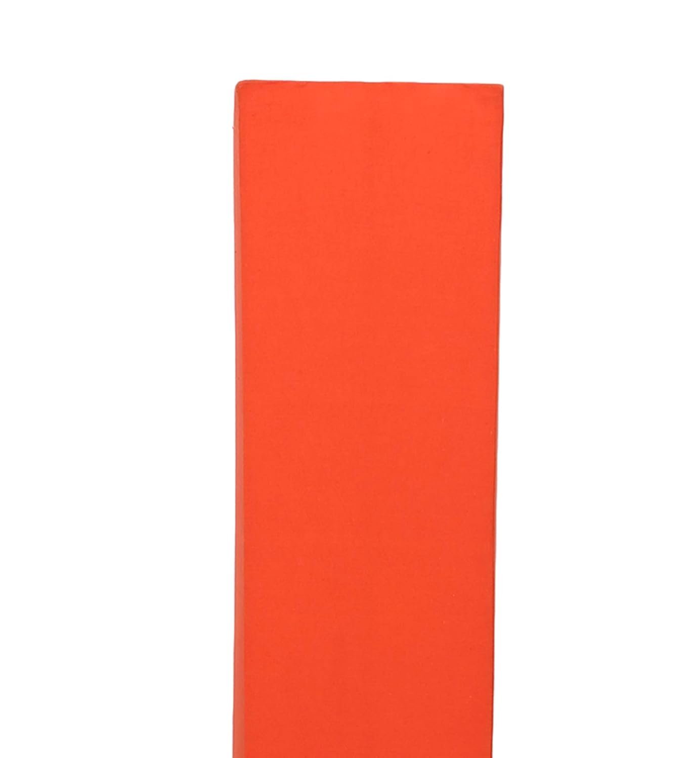 Cotton Square Brown Wood Floor Lamps (Orange)