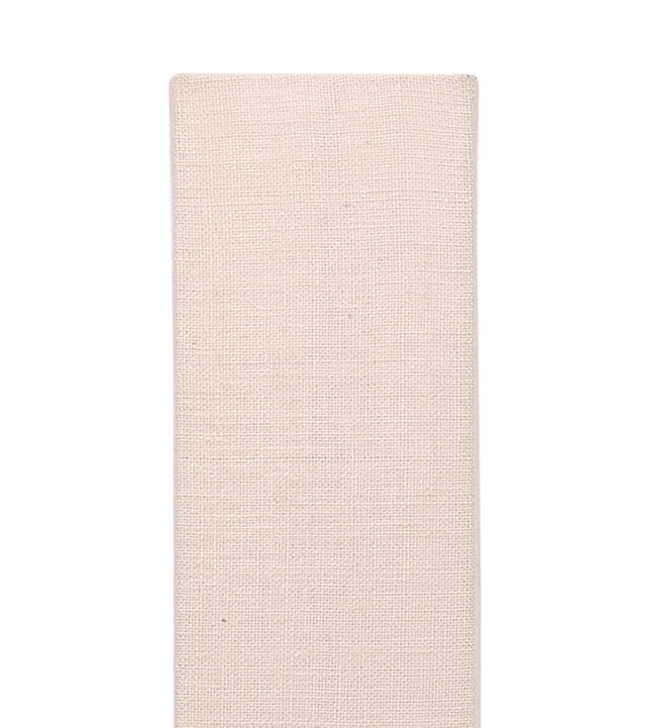 White Jute Square Iron Floor Lamps (White,Jute)