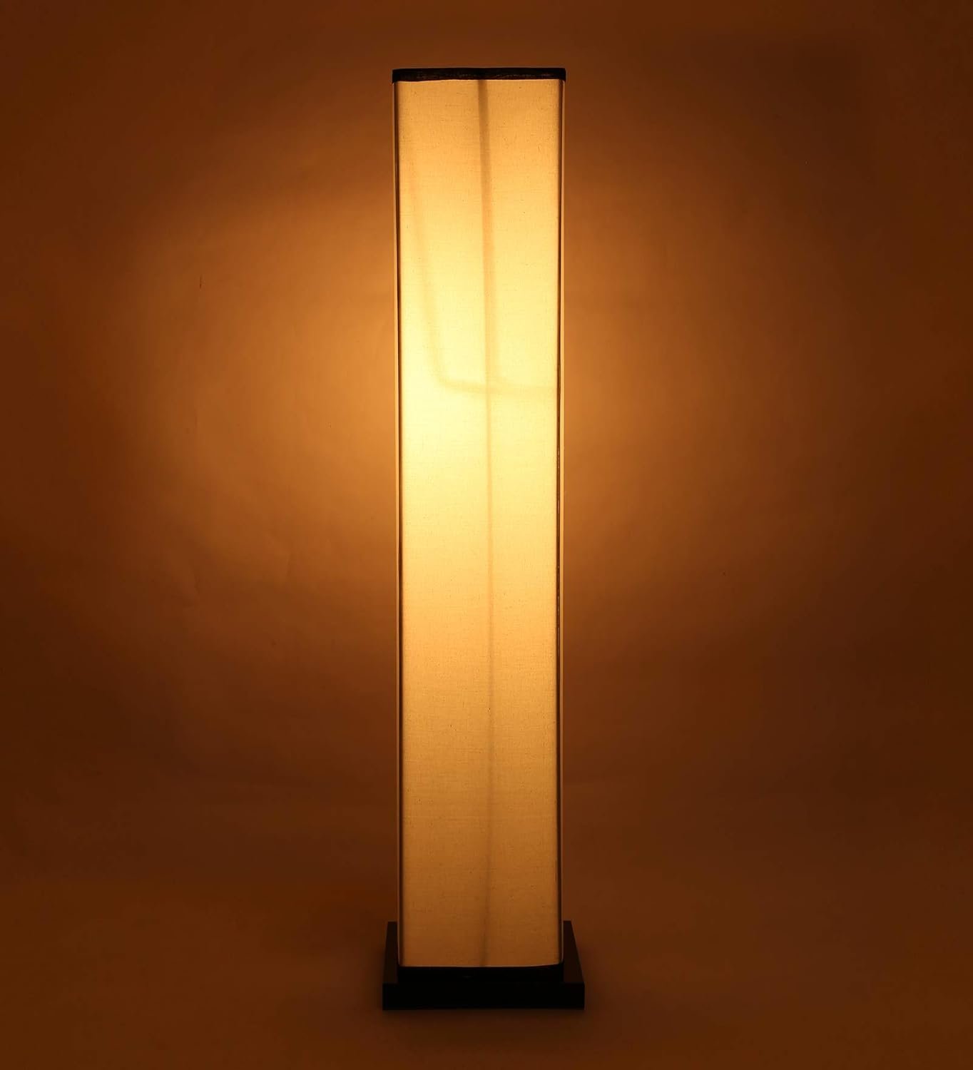 Multicolor Cotton Square Iron Floor Lamps (Multicolor,Cotton)