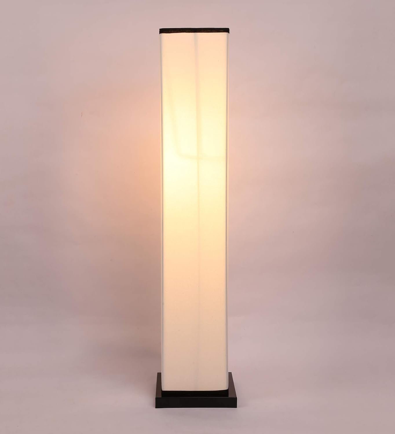 Multicolor Cotton Square Iron Floor Lamps (Multicolor,Cotton)
