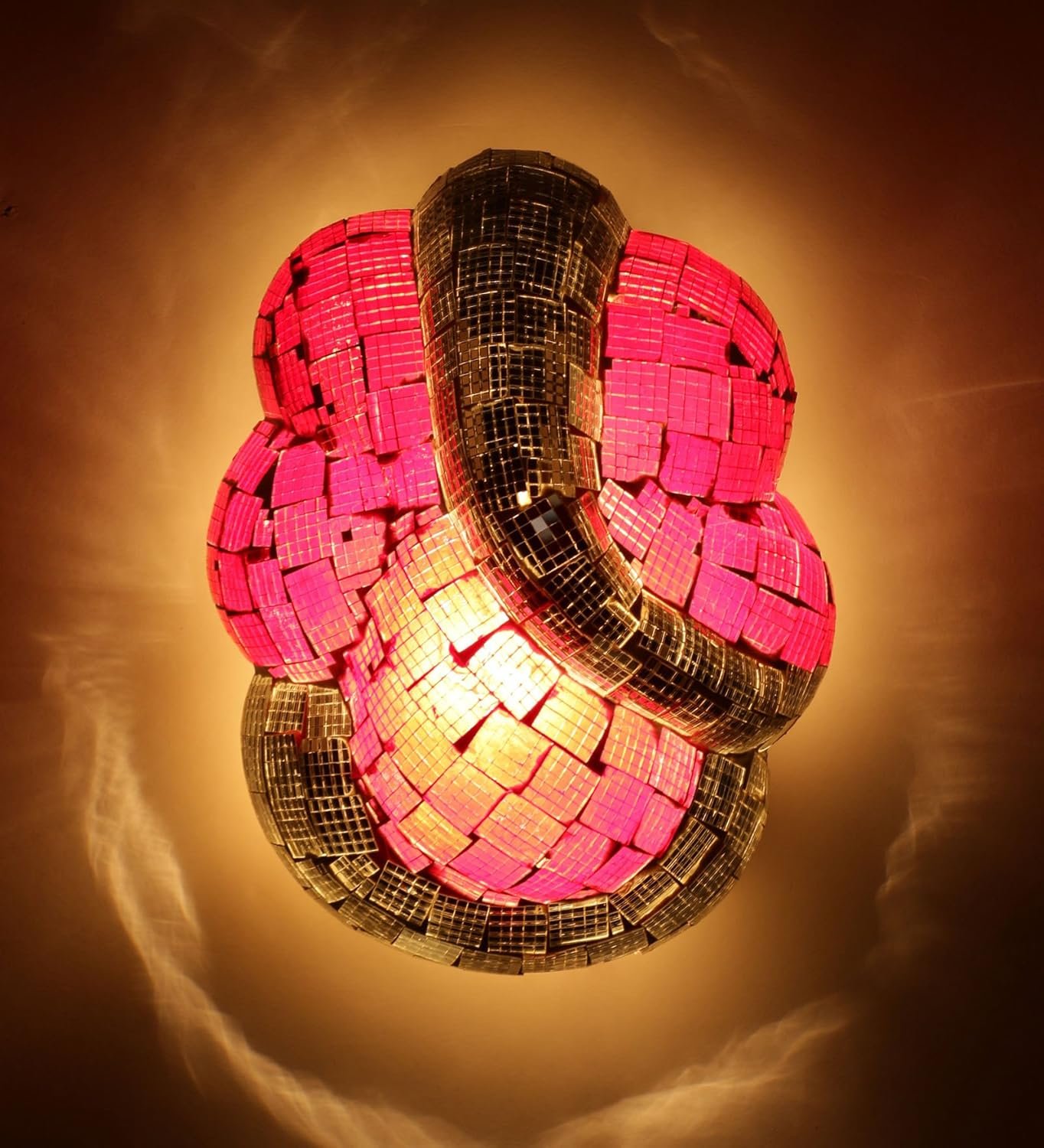 Mosaic Multicolor Ganesh Ji Wall Mounted Light