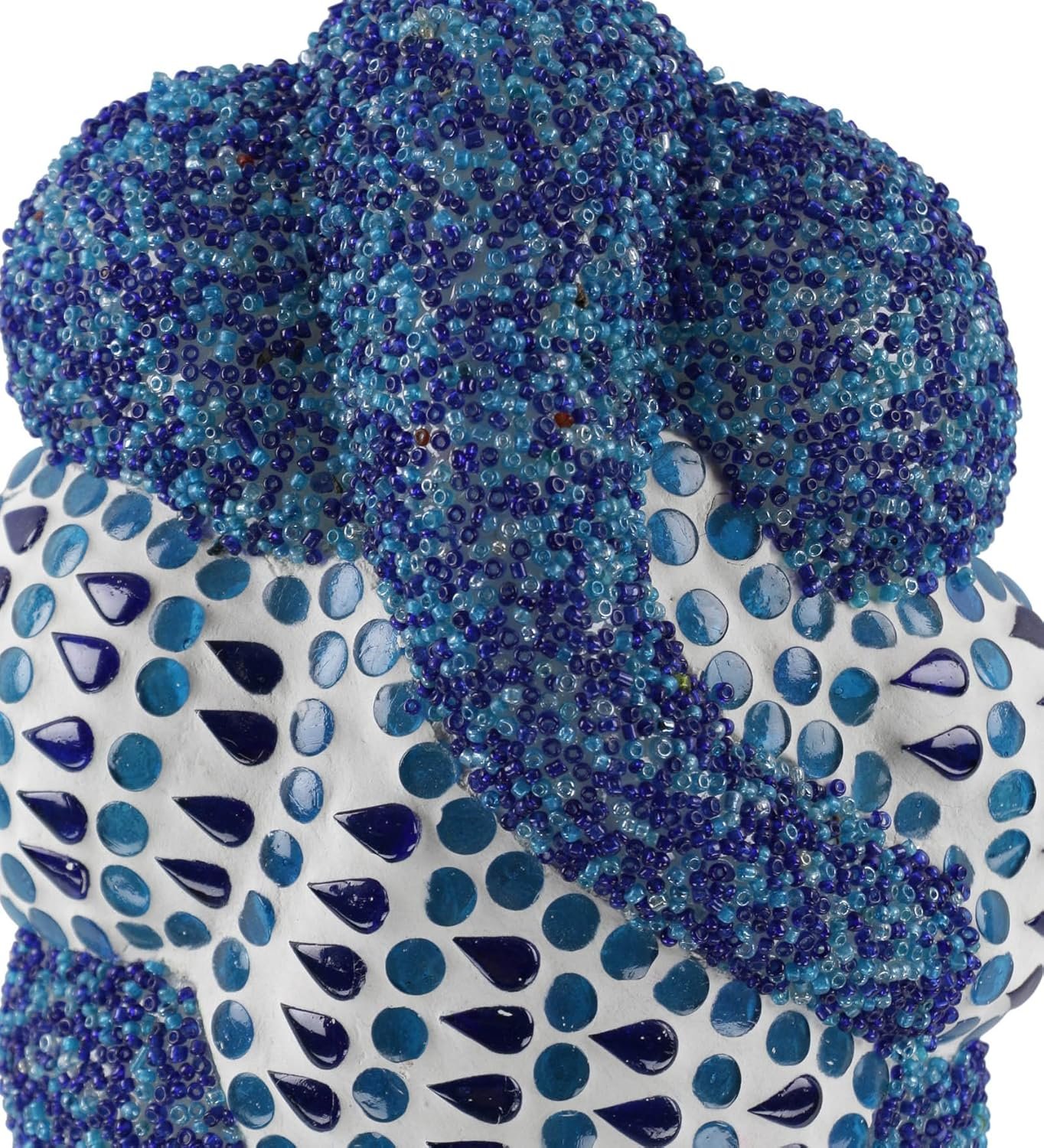 Blue Beads Ganesha Wall Mounted Light for Living Room