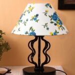 Multi Cotton Shade Iron Table Lamp(APA122)