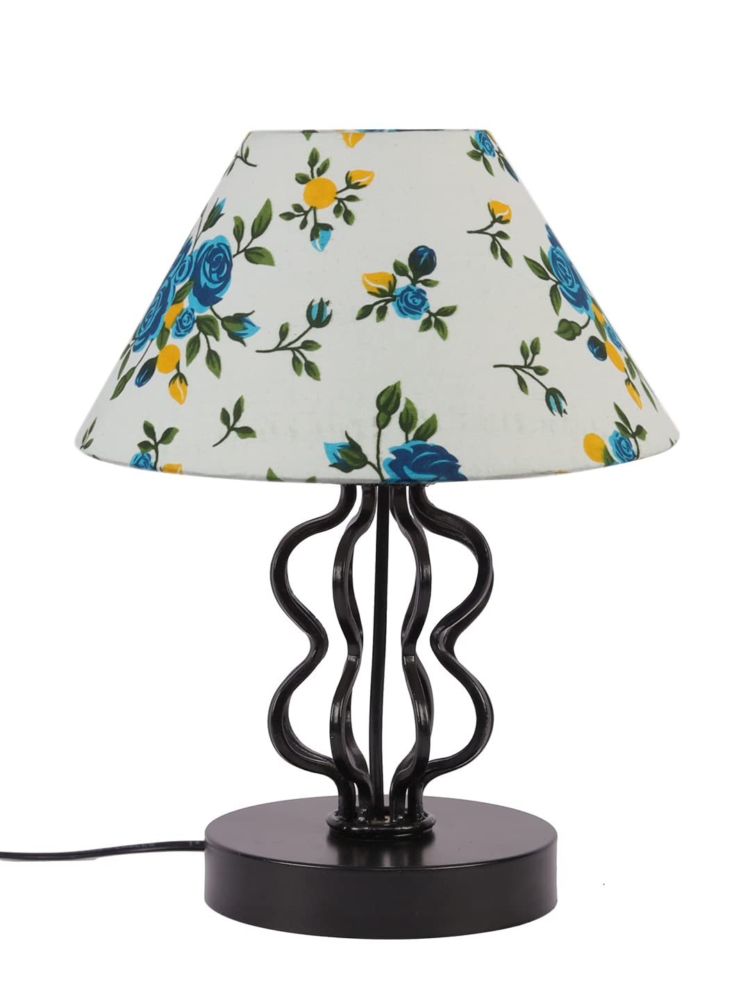 Multi Cotton Shade Iron Table Lamp(APA122)
