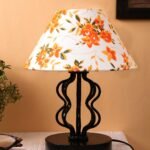 Multi Cotton Shade Iron Table Lamp(APA123)