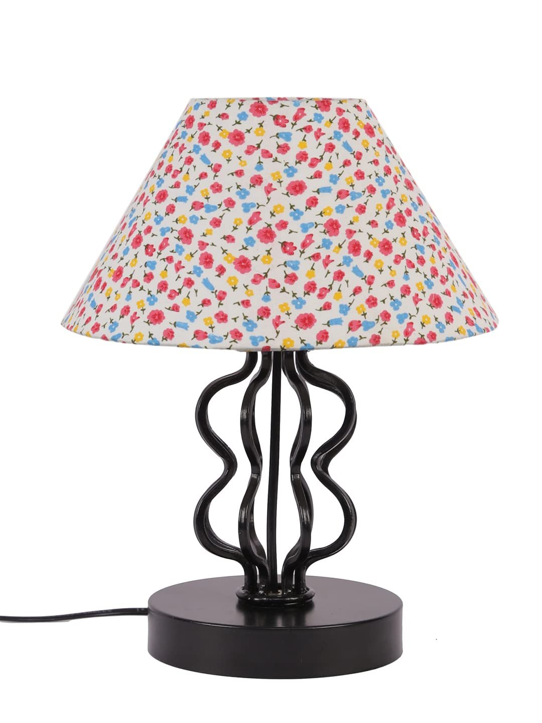 Multi Cotton Shade Iron Table Lamp(APA124)