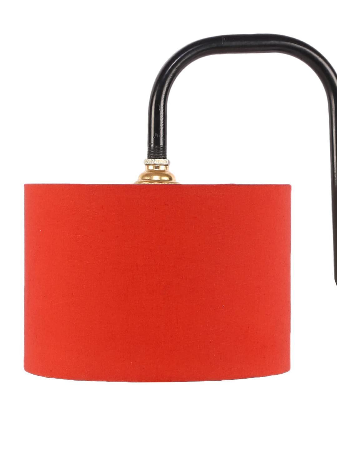 Orange Cotton Shade Iron Table Lamp (ARM02)