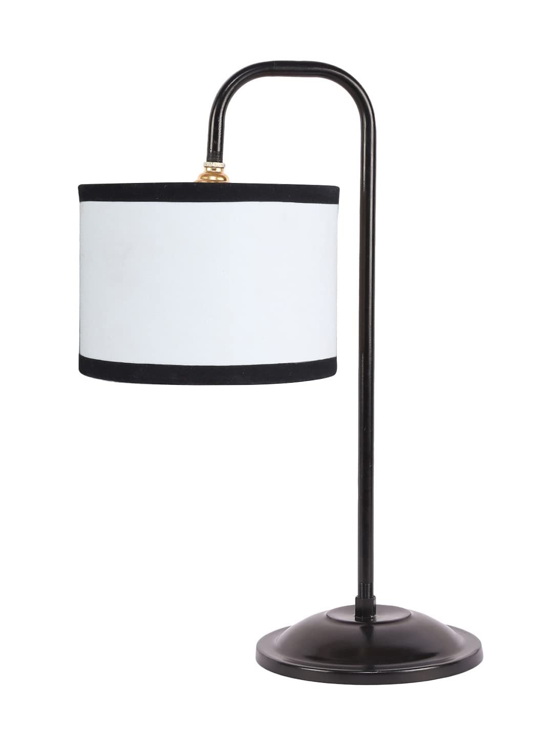 Multi Cotton Shade Iron Table Lamp (ARM)