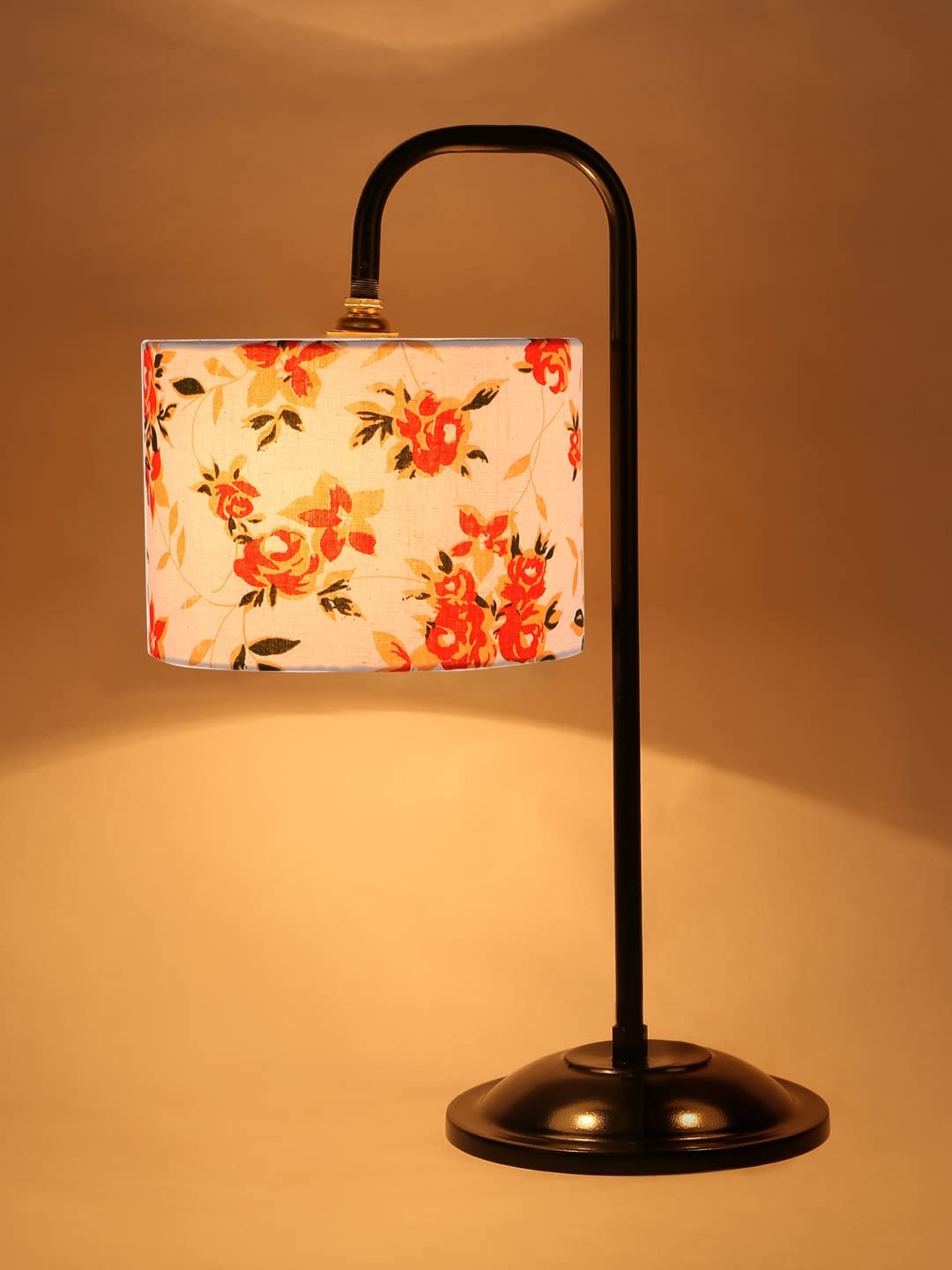 Multi Cotton Shade Iron Table Lamp (ARM10)