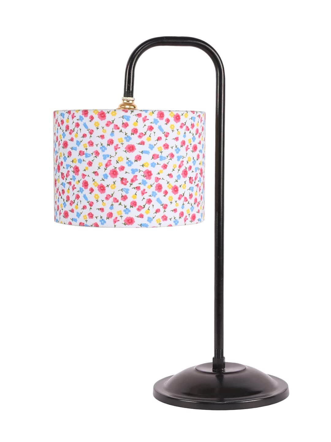 Multi Cotton Shade Iron Table Lamp (ARM12)