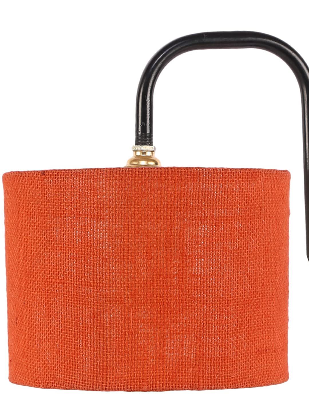 Orange Jute Shade Iron Table Lamp (ARM16)