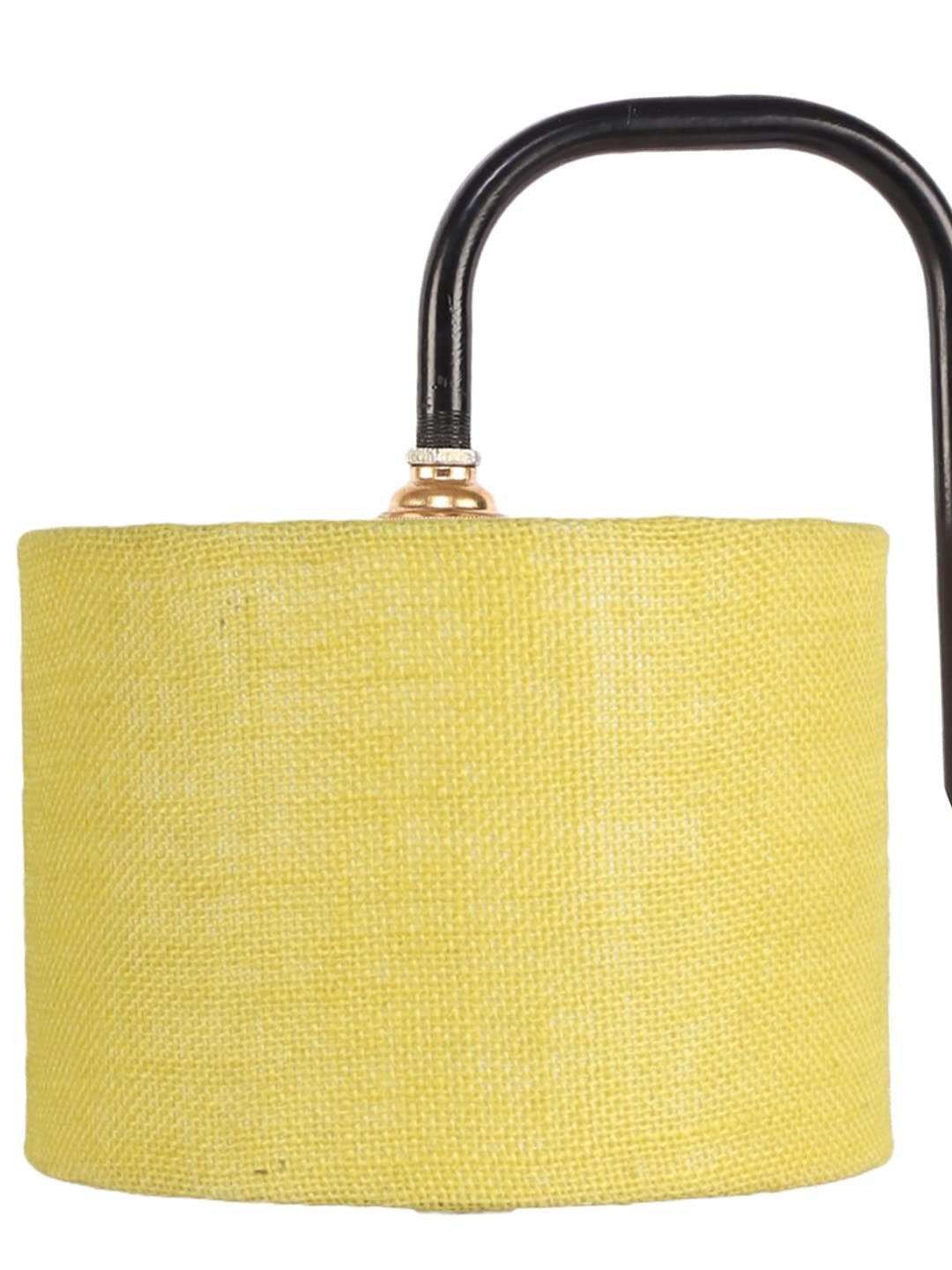 Yellow Jute Shade Iron Table Lamp (ARM18)