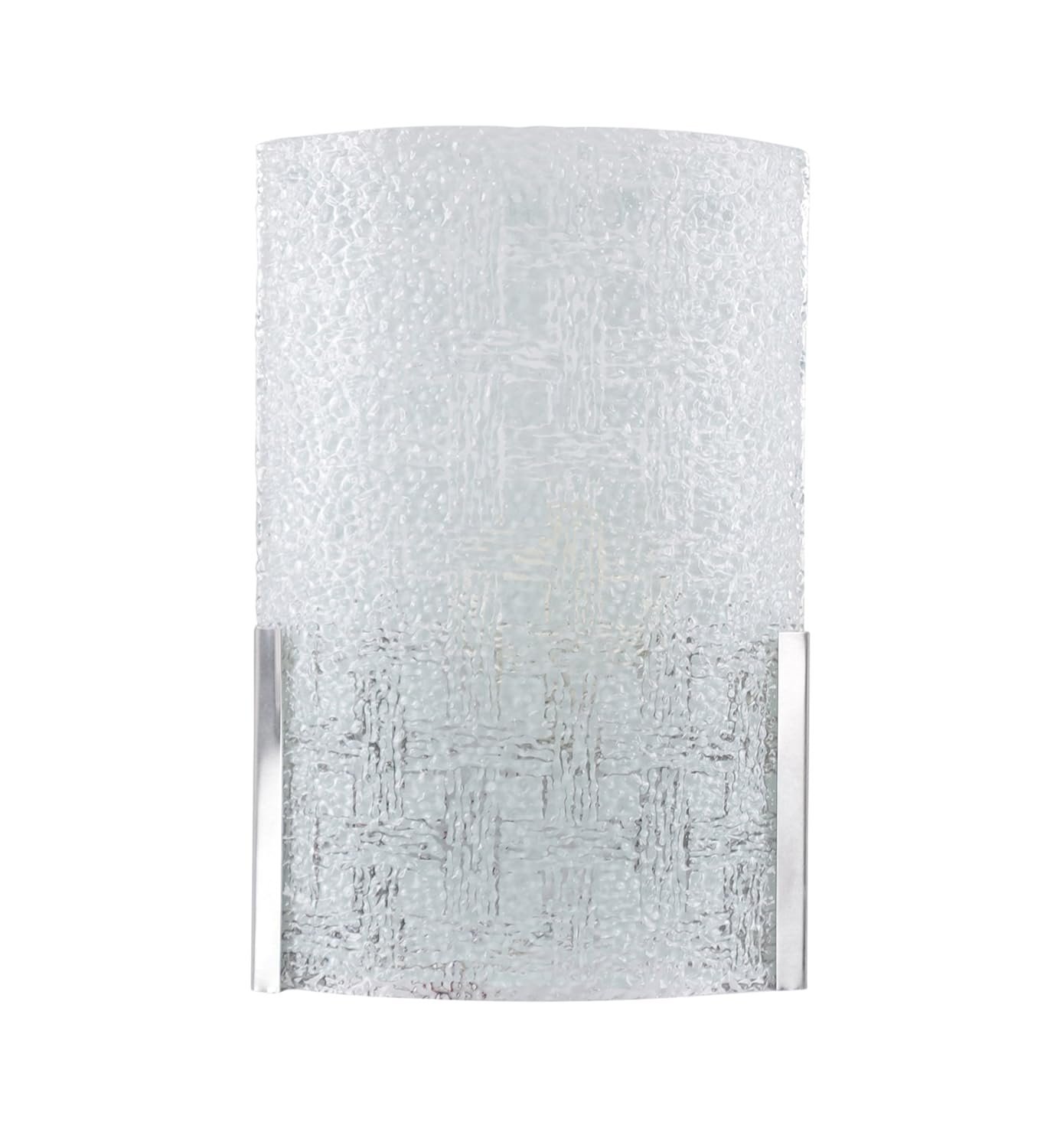 Steel and Glass Wall Mounted Light (Off White)