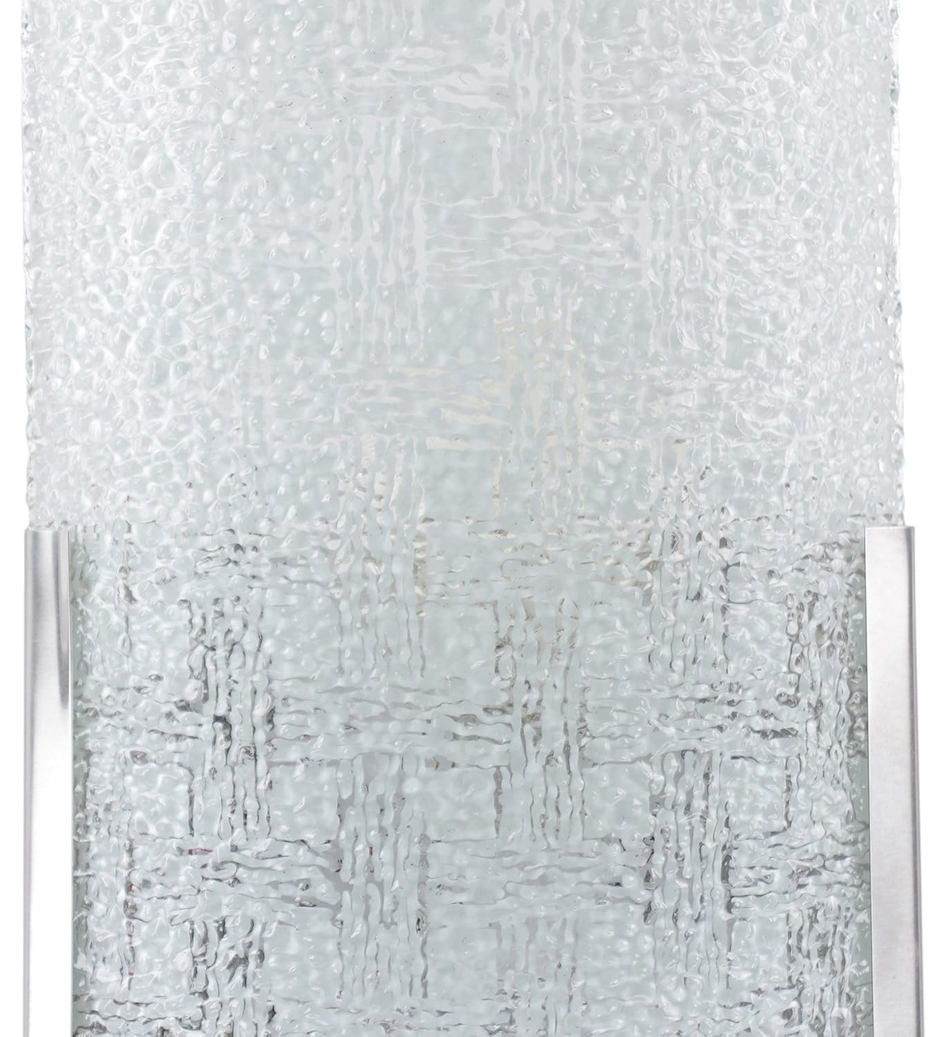 Steel and Glass Wall Mounted Light (Off White)