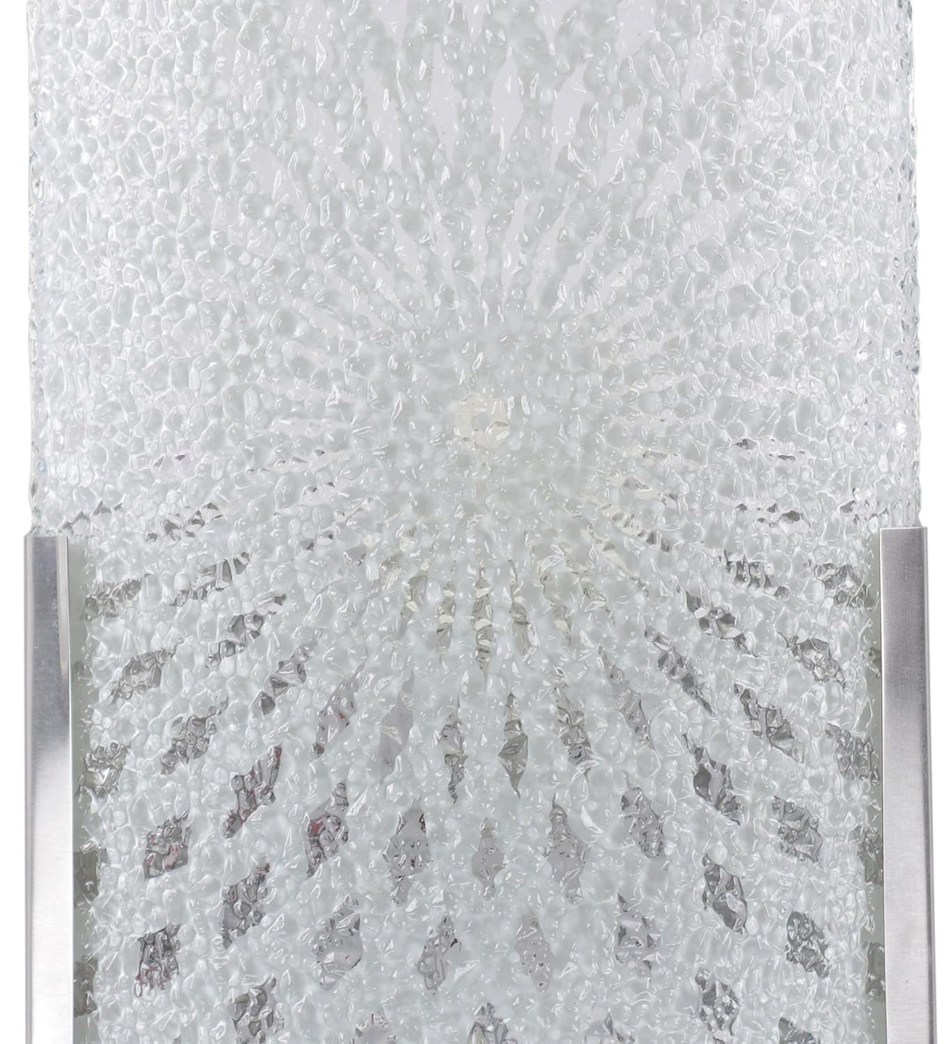 Steel and Glass Wall Mounted Light (Off White)