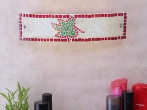 Mosaic Multicolor Glass Bathroom Light for wash Basin & Mirror