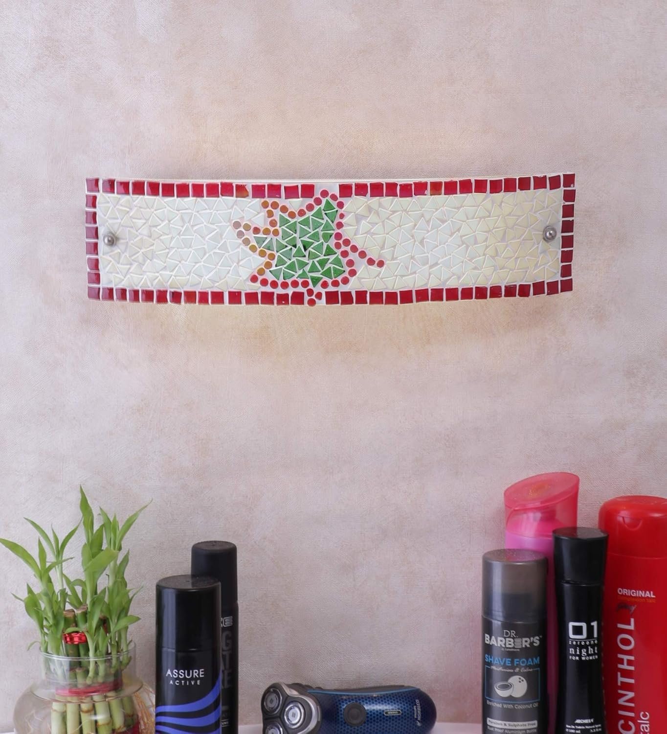 Mosaic Multicolor Glass Bathroom Light for wash Basin & Mirror