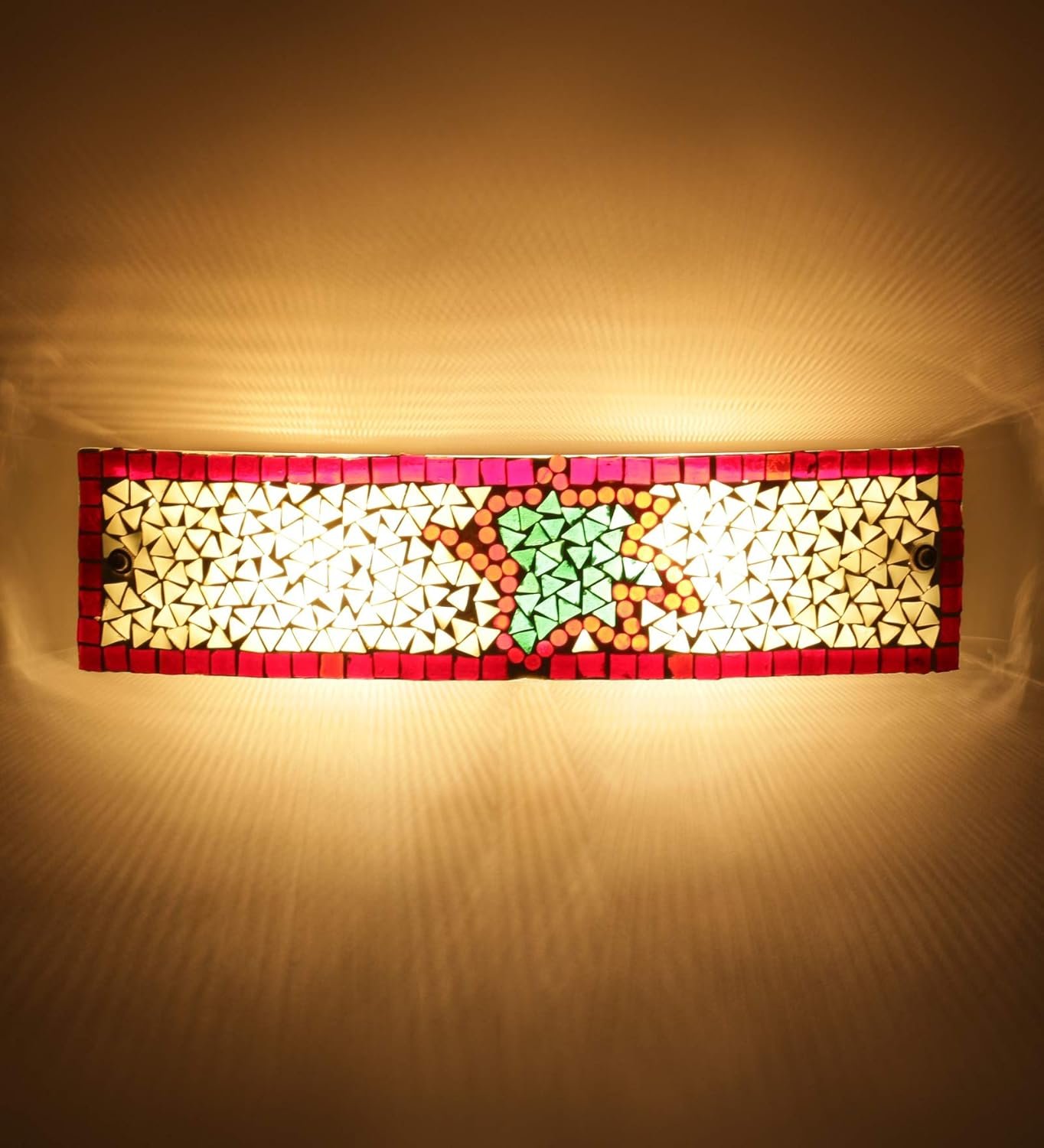 Mosaic Multicolor Glass Bathroom Light for wash Basin & Mirror