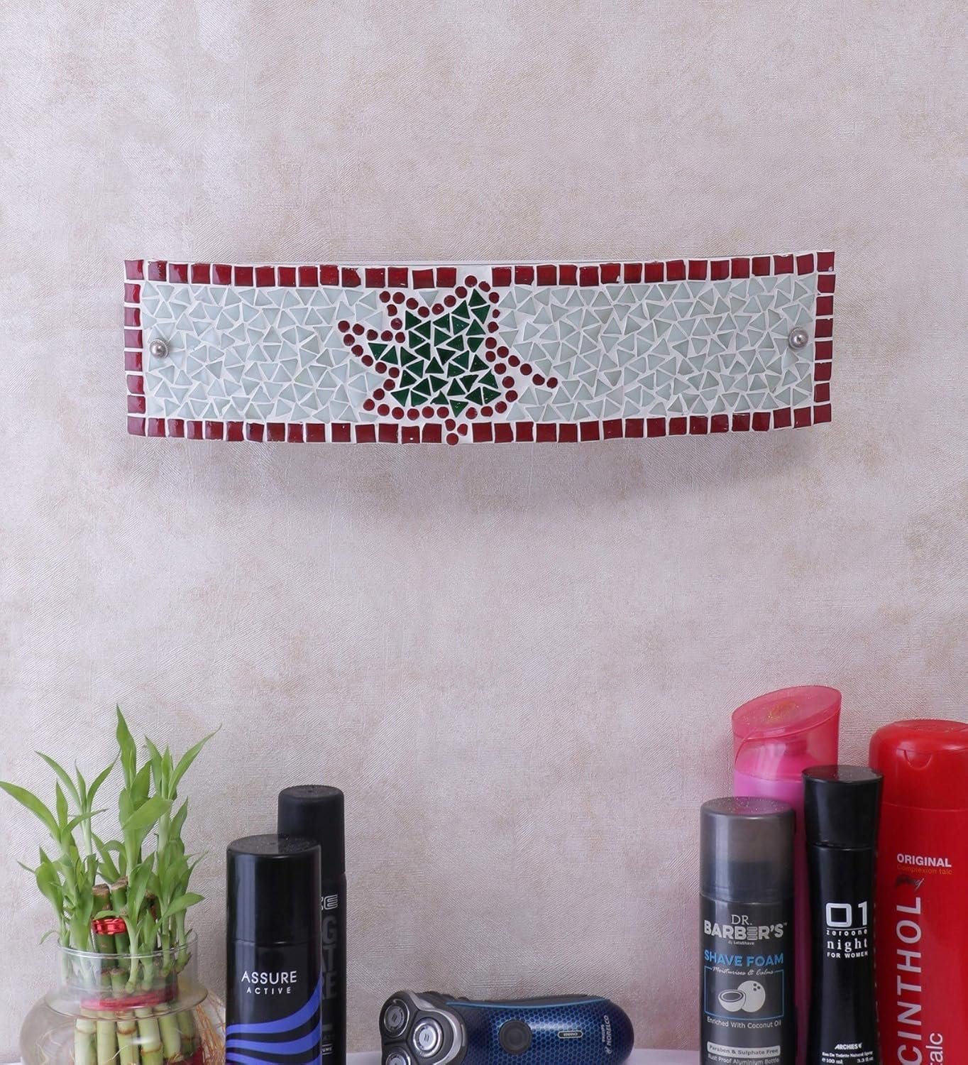 Mosaic Multicolor Glass Bathroom Light for wash Basin & Mirror