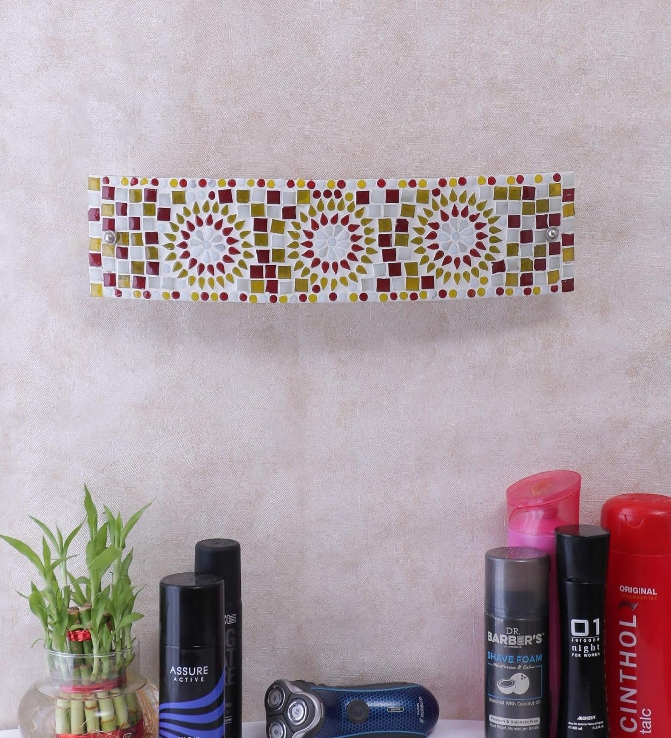 Mosaic Multicolor Glass Bathroom Light for wash Basin & Mirror