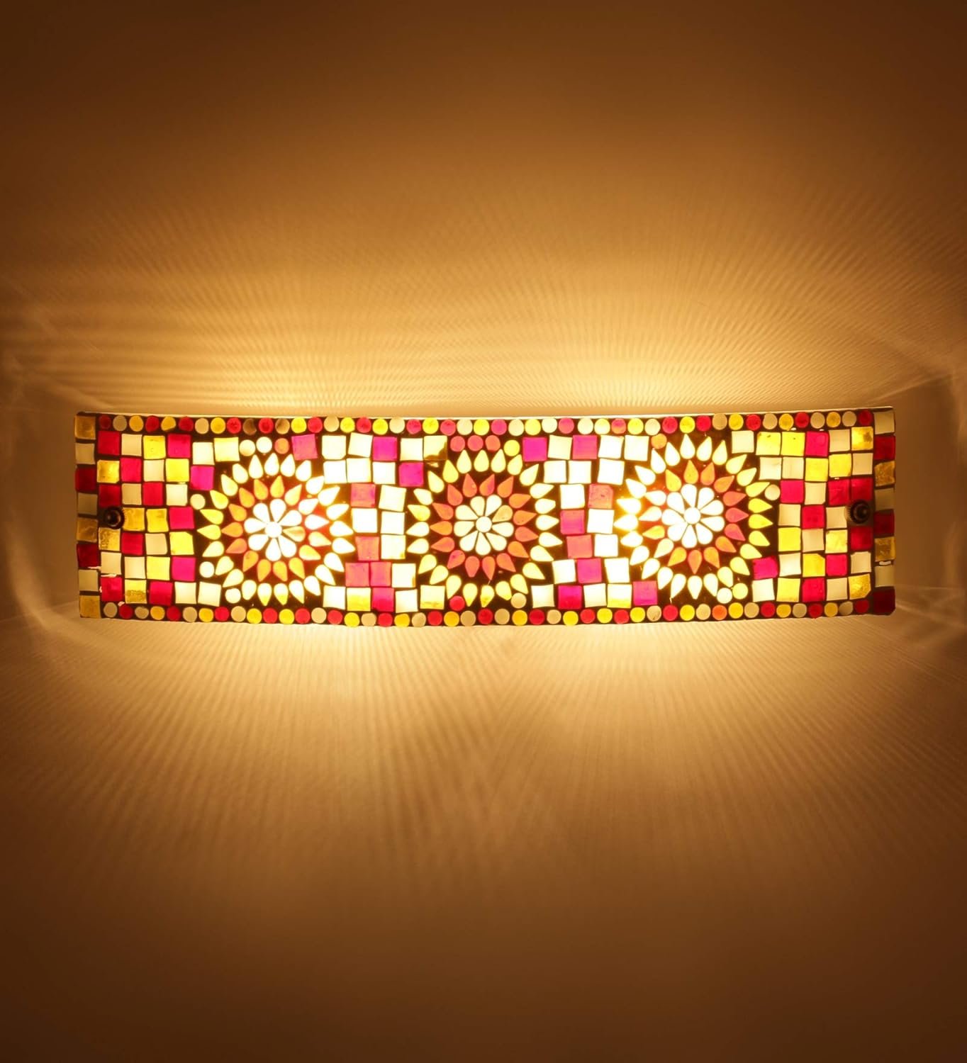 Mosaic Multicolor Glass Bathroom Light for wash Basin & Mirror