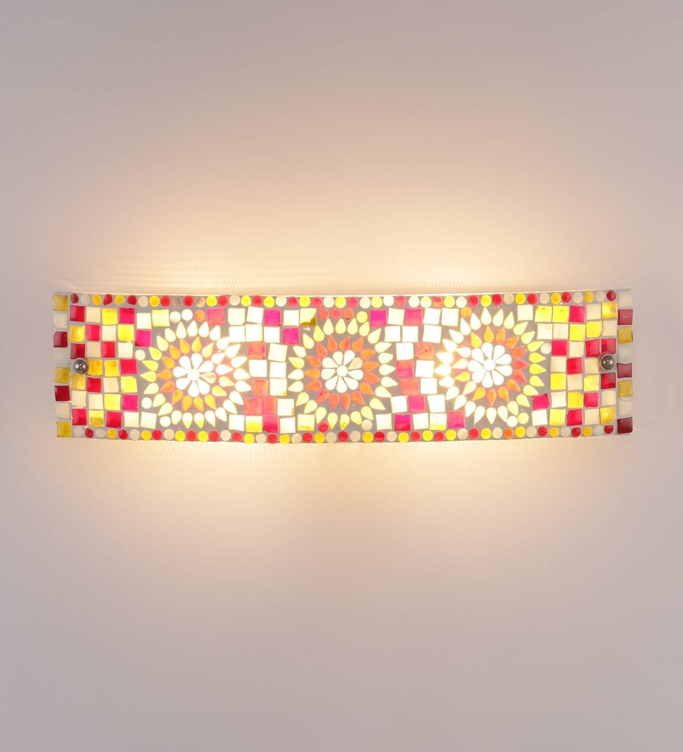 Mosaic Multicolor Glass Bathroom Light for wash Basin & Mirror