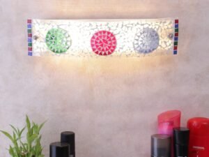 Mosaic Multicolor Glass Bathroom Light for wash Basin & Mirror