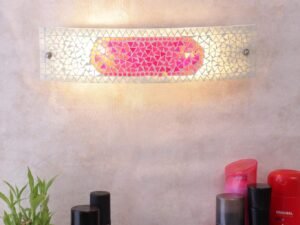 Mosaic Multicolor Glass Bathroom Light for wash Basin & Mirror