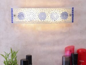 Mosaic Multicolor Glass Bathroom Light for wash Basin & Mirror
