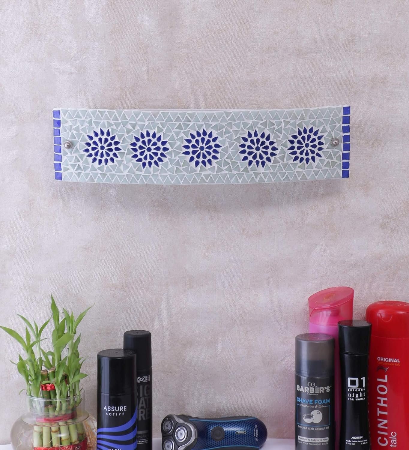 Mosaic Multicolor Glass Bathroom Light for wash Basin & Mirror