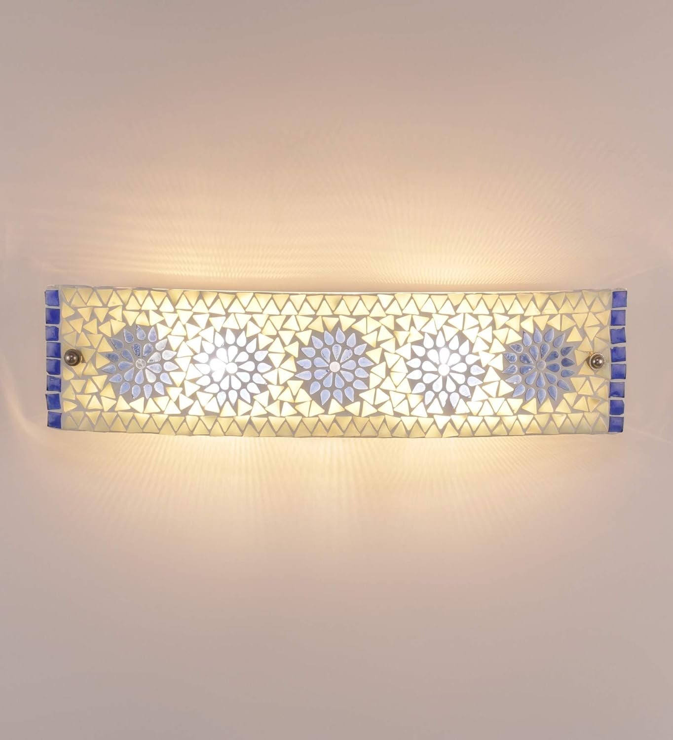 Mosaic Multicolor Glass Bathroom Light for wash Basin & Mirror