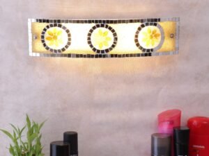 Mosaic Multicolor Glass Bathroom Light for wash Basin & Mirror