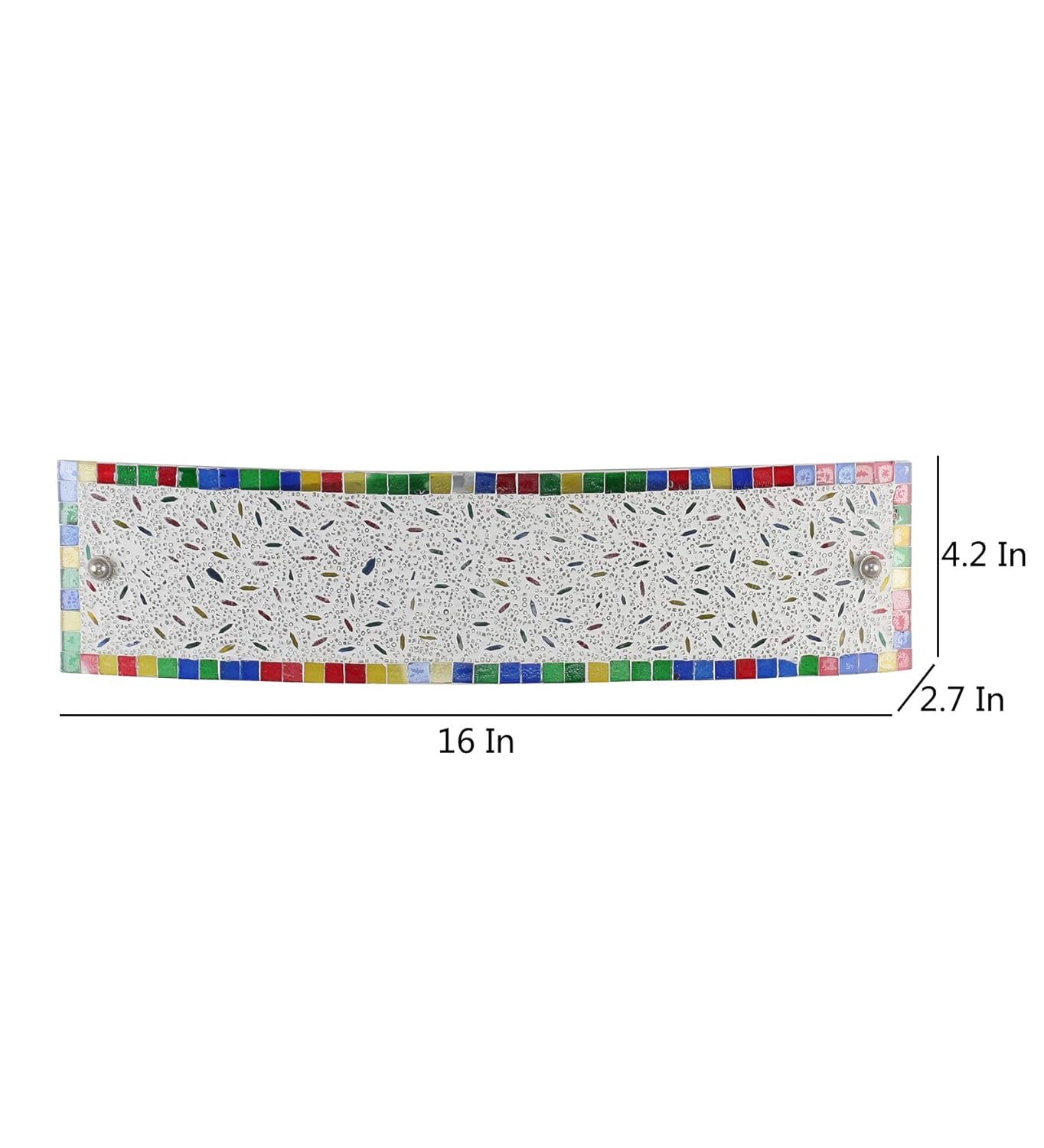 Mosaic Multicolor Glass Bathroom Light for wash Basin & Mirror