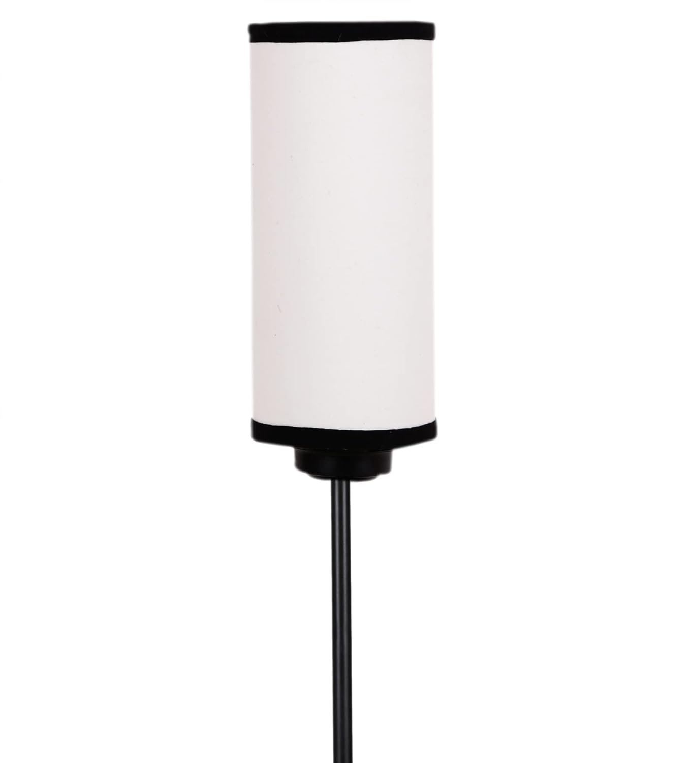 Thin Multicolor Cotton Shade with Iron Floor lamp