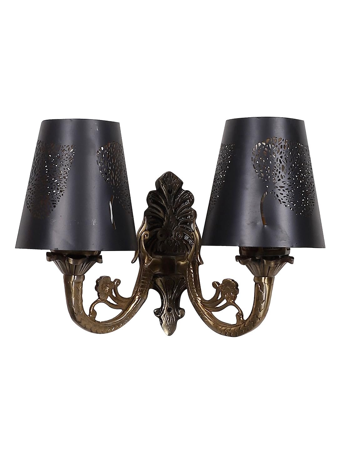 Thin Beige Jute Shade with Iron Floor lamp