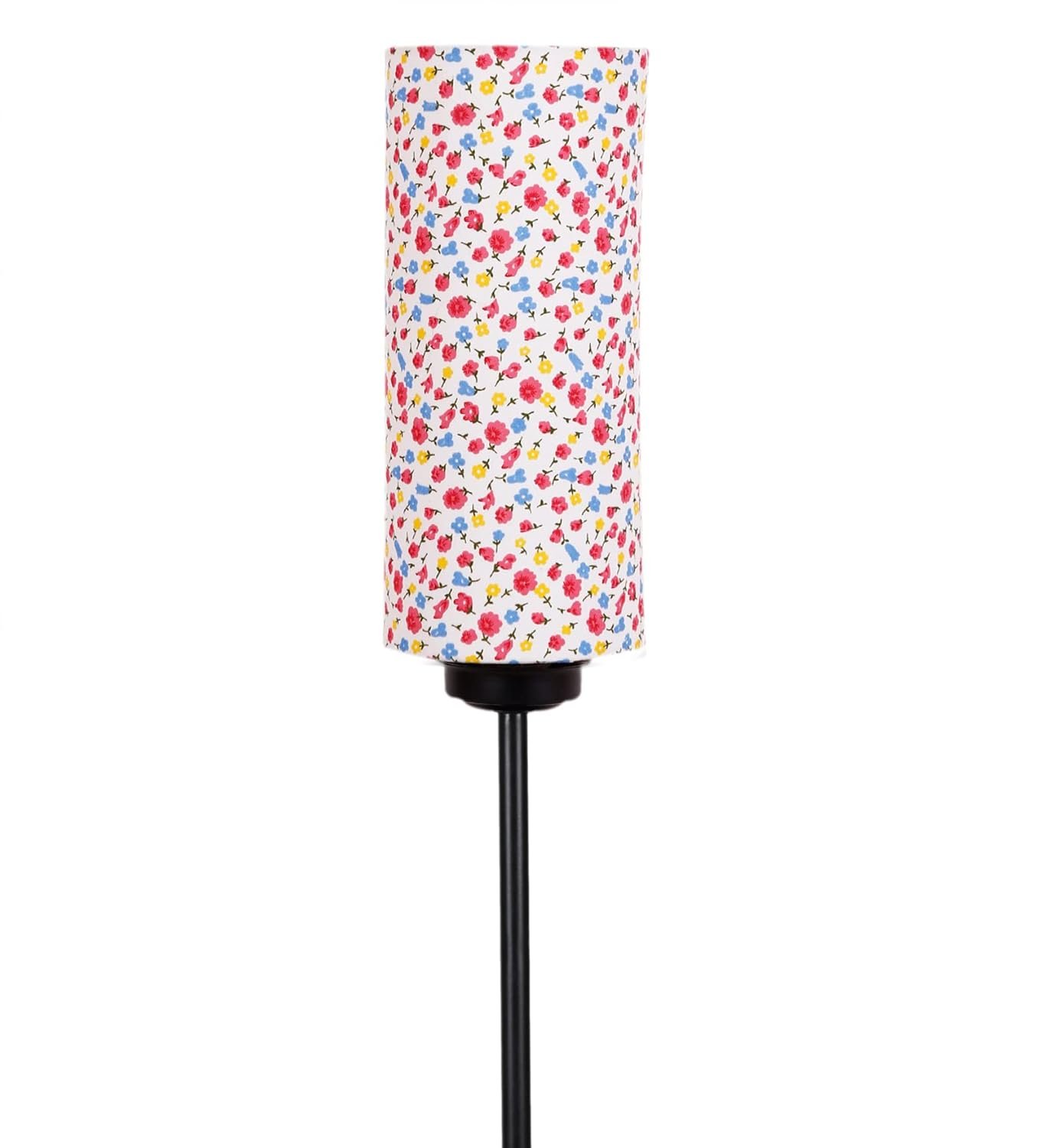 Thin Multi Cotton Shade with Iron Floor lamp(BK16)