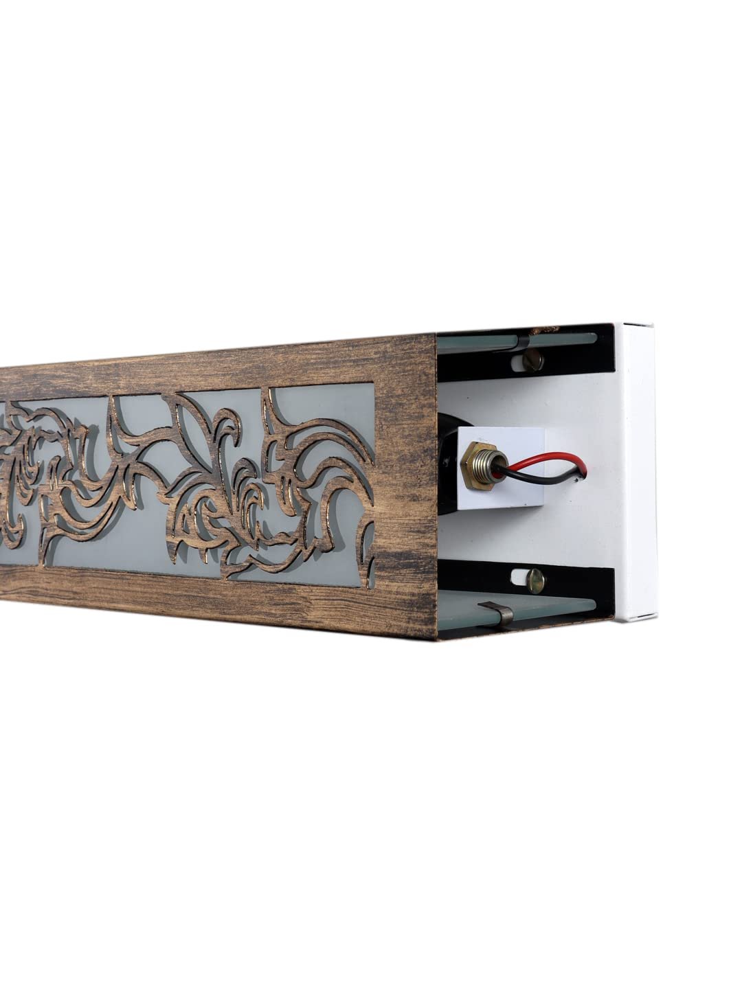 Antique Gold Finish & Glass Bath Light for Wash Basin & Mirror (Golden),BL106