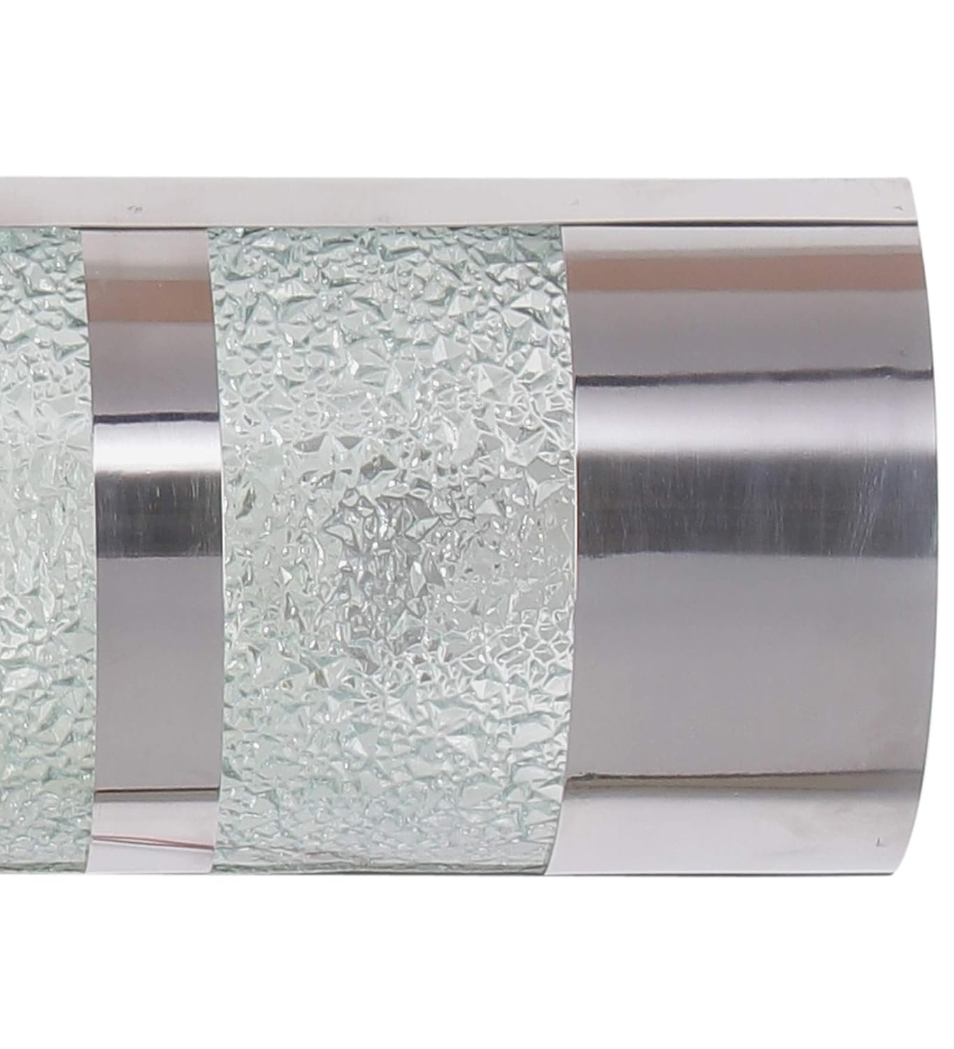 Off White Steel Stripes Bathroom Light for Wash Basin/Mirror