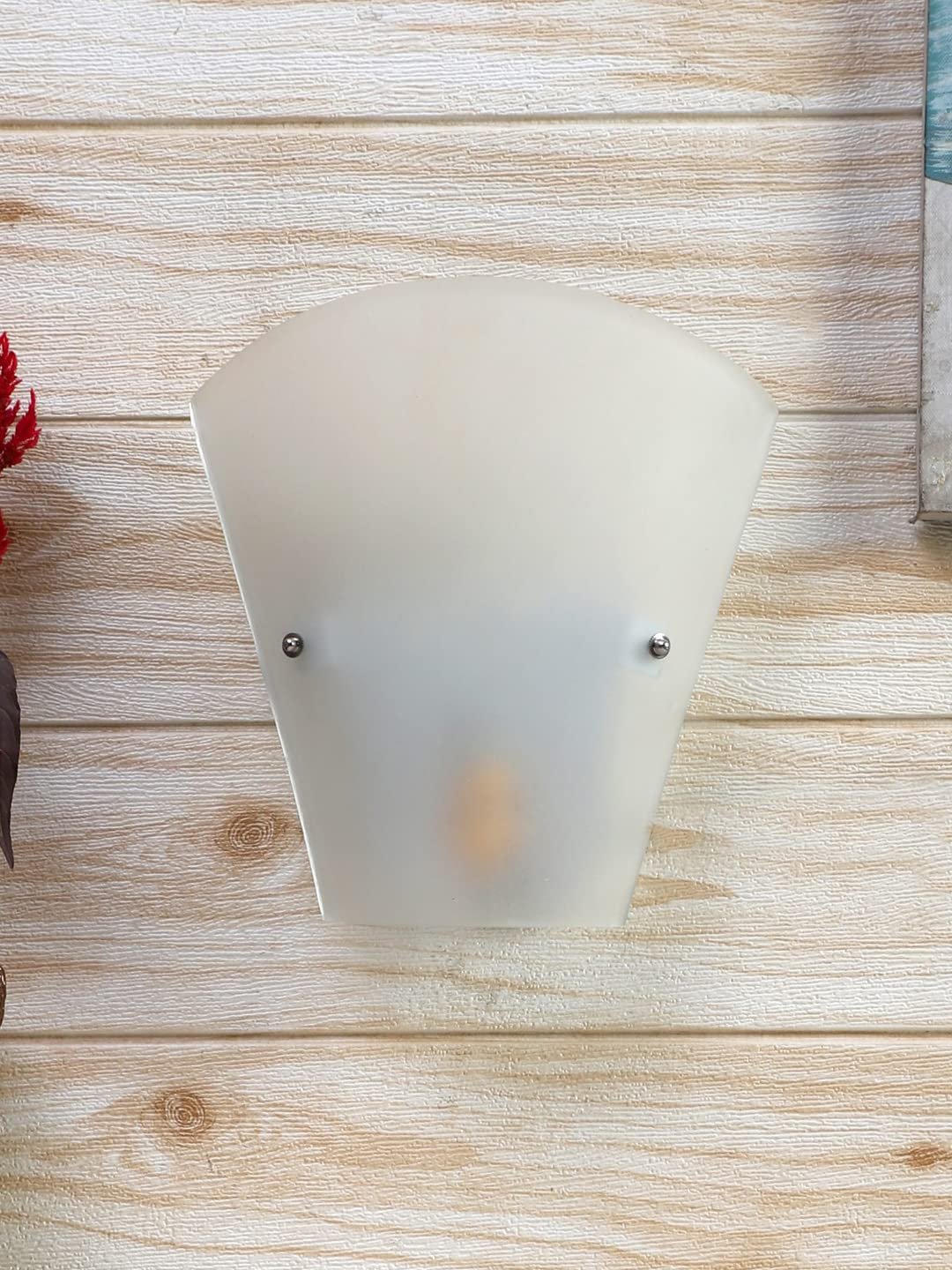 V Shape Milky Glass Wall Mounted lamp (T03)
