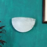 Half Glass Uplighther Wall Mounted Lamp (T10)