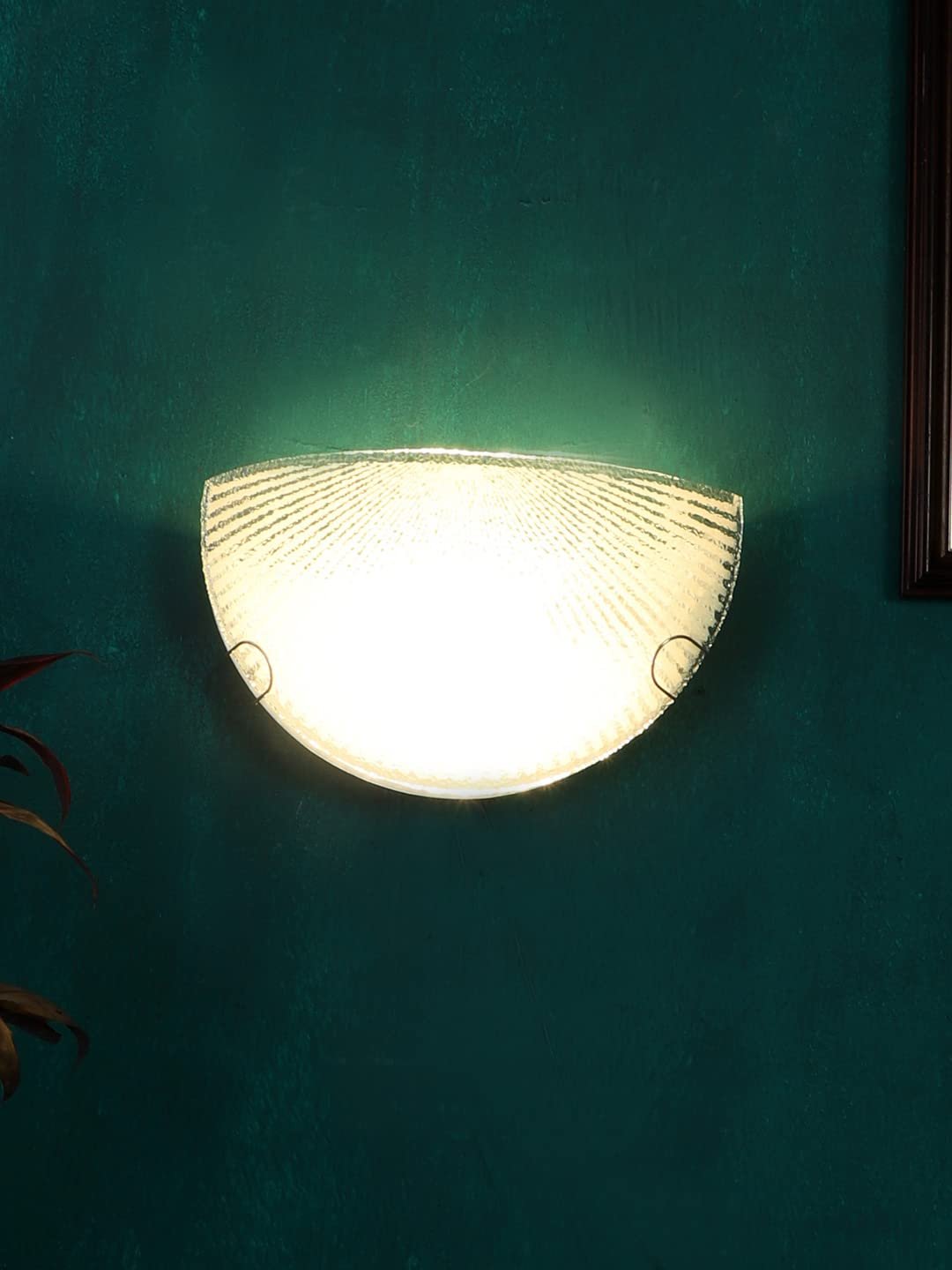 Half Glass Uplighther Wall Mounted Lamp (T10)