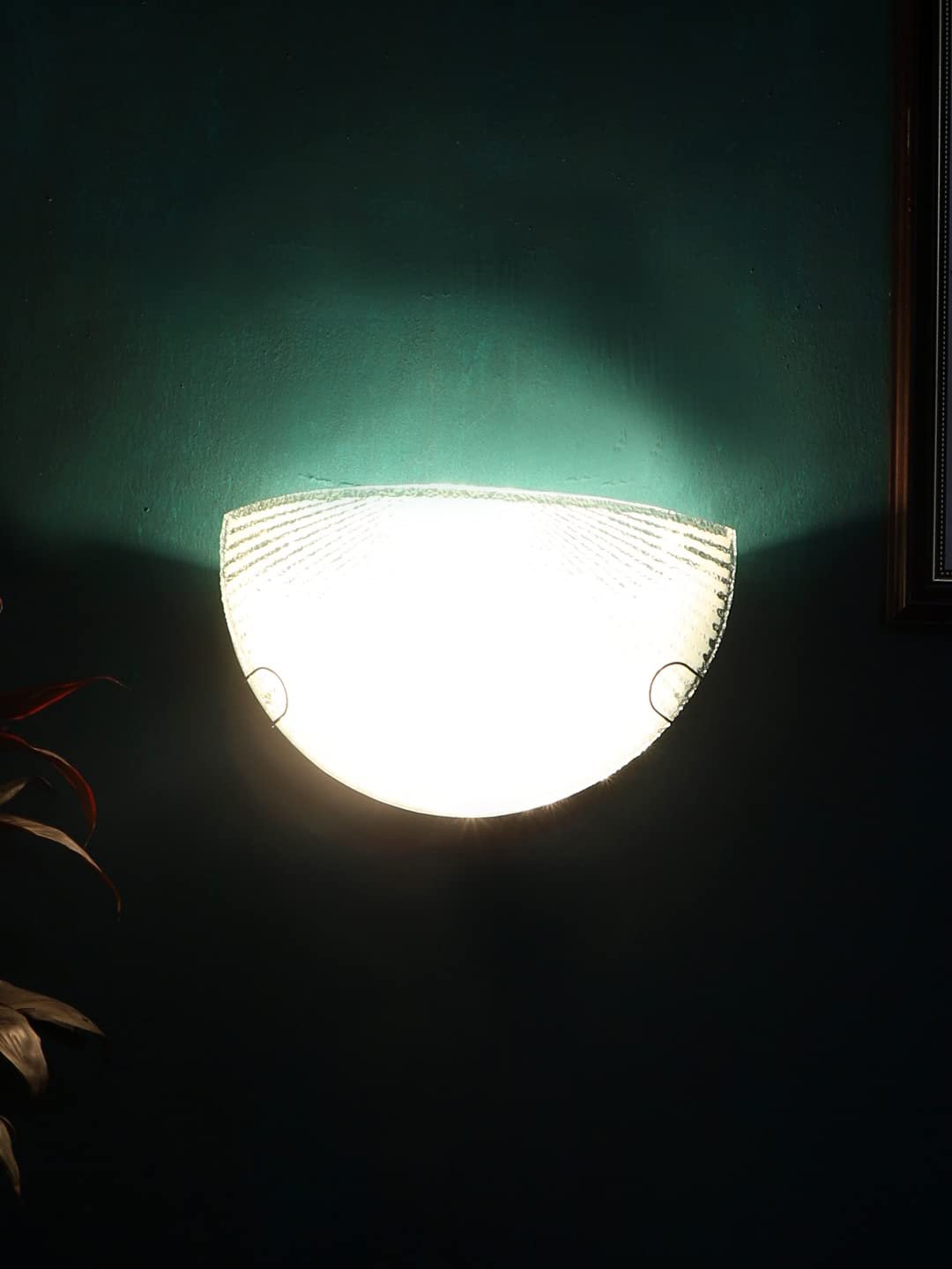 Half Glass Uplighther Wall Mounted Lamp (T10)