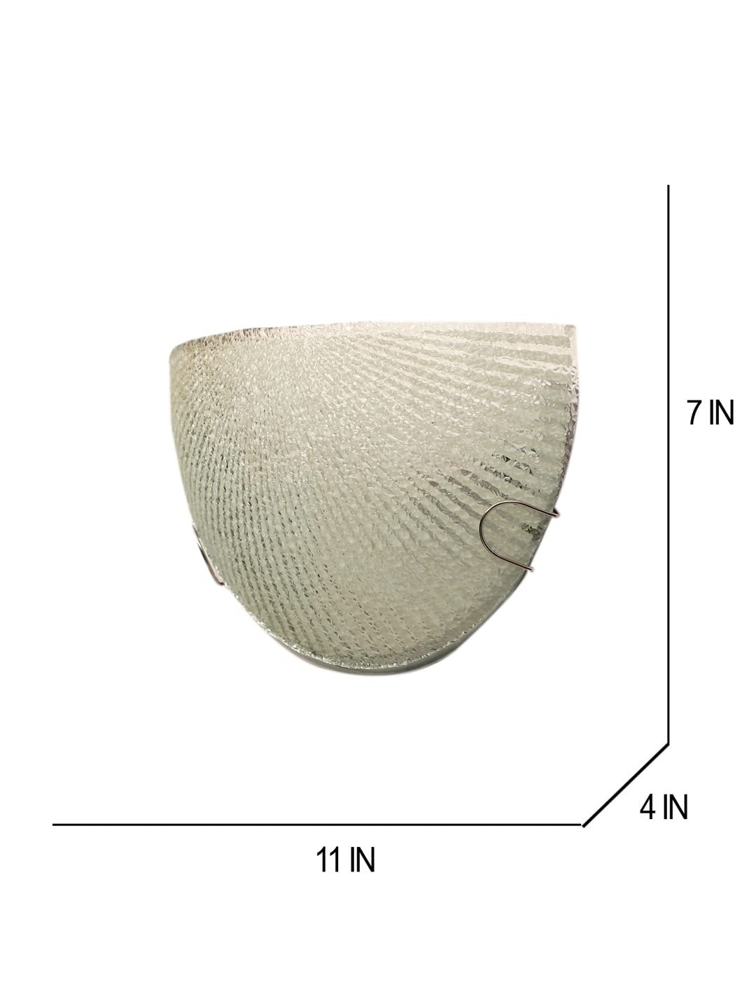 Half Glass Uplighther Wall Mounted Lamp (T10)