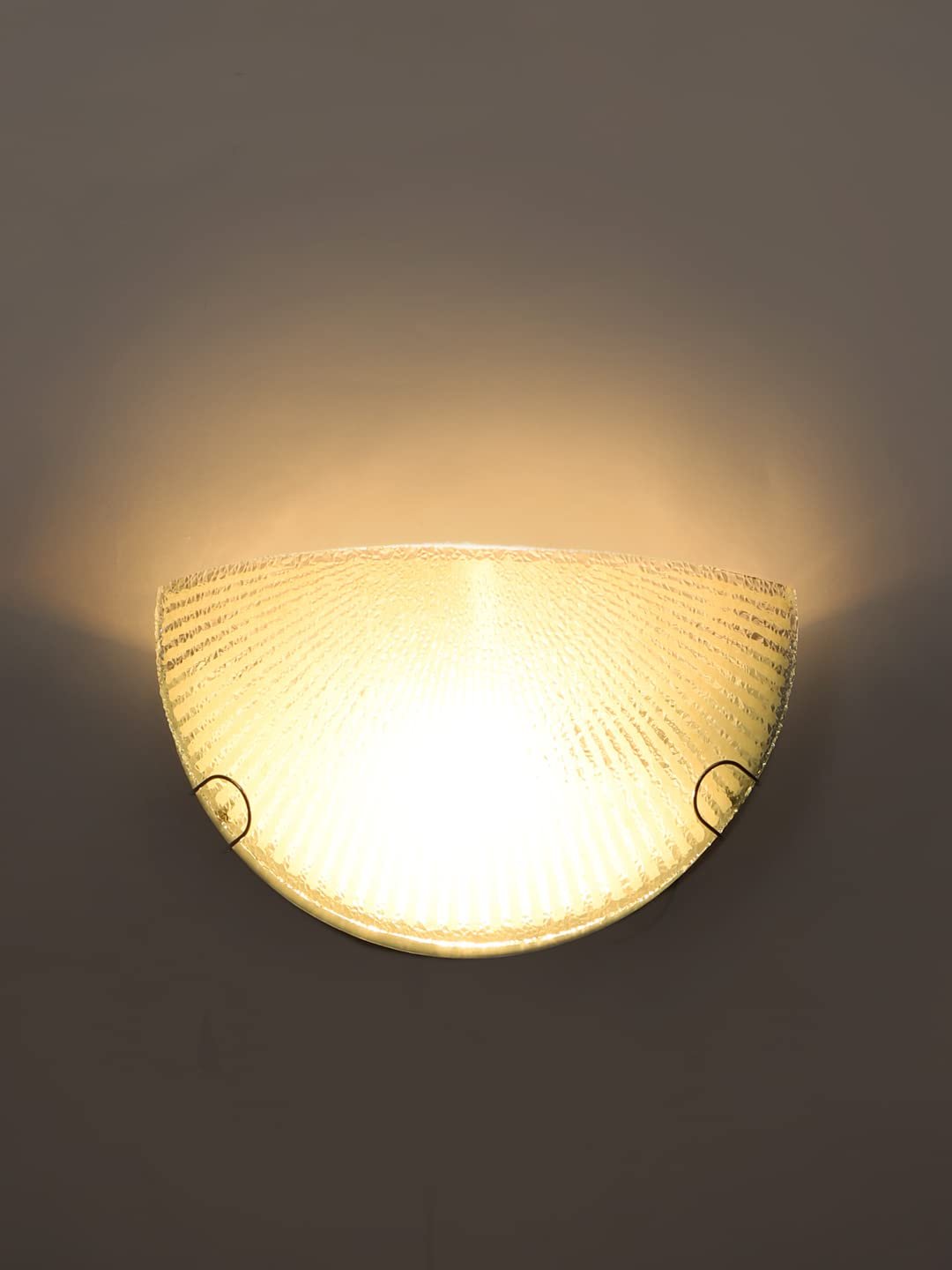 Half Glass Uplighther Wall Mounted Lamp (T10)
