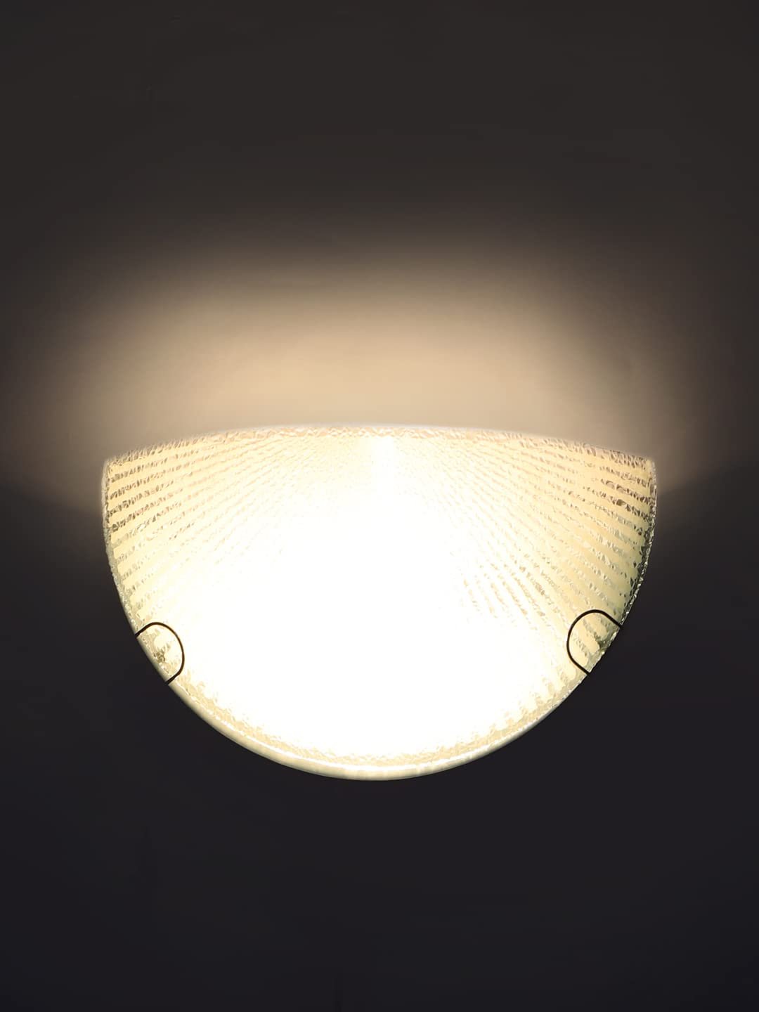 Half Glass Uplighther Wall Mounted Lamp (T10)