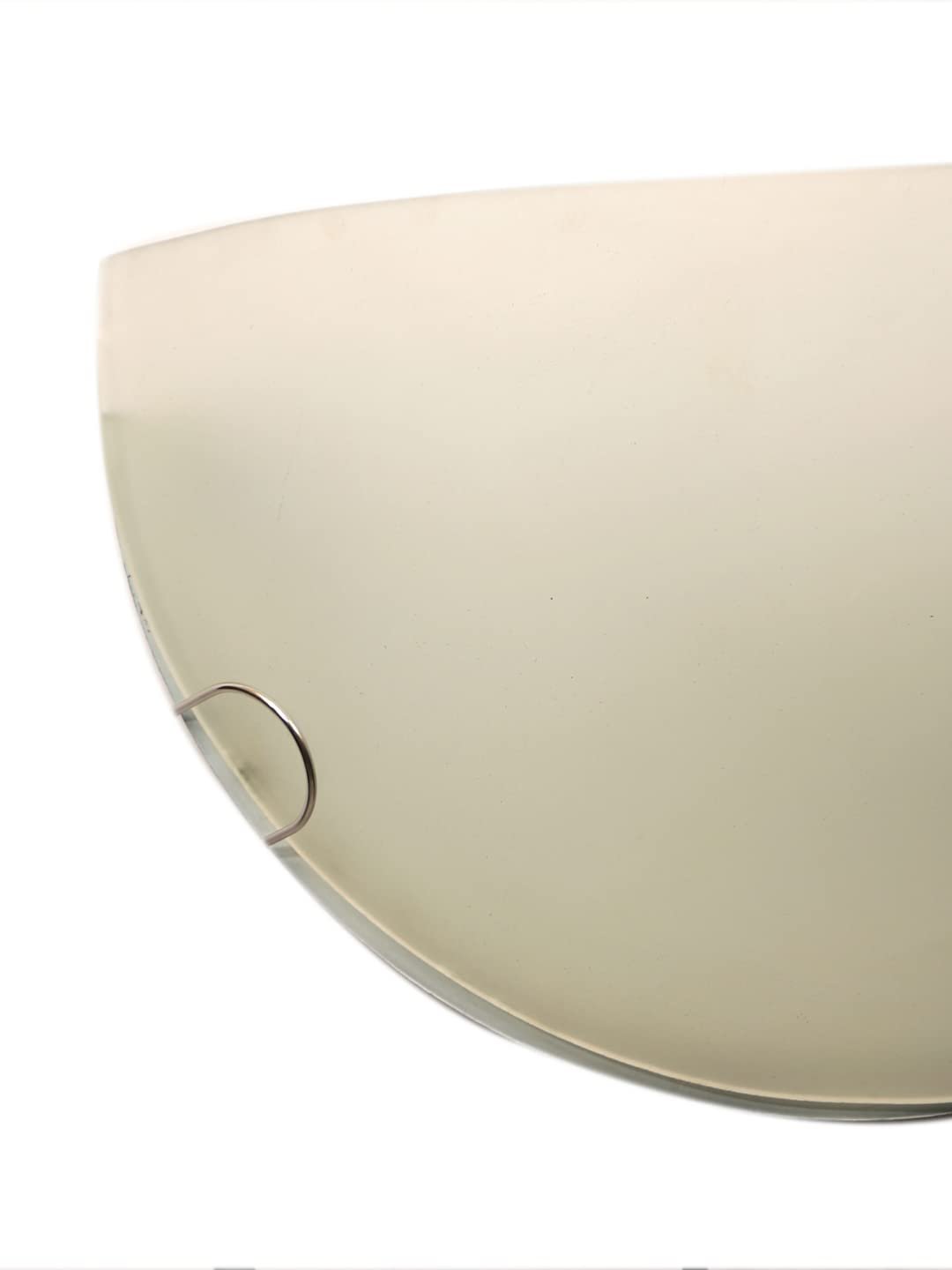 Milky Half Glass Uplighther Wallmounted Lamp (T11)