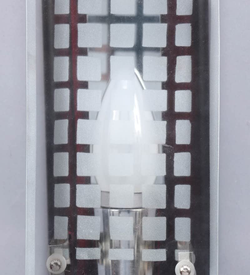 Engineered Wood Glass Wall Mounted lamp (T12)