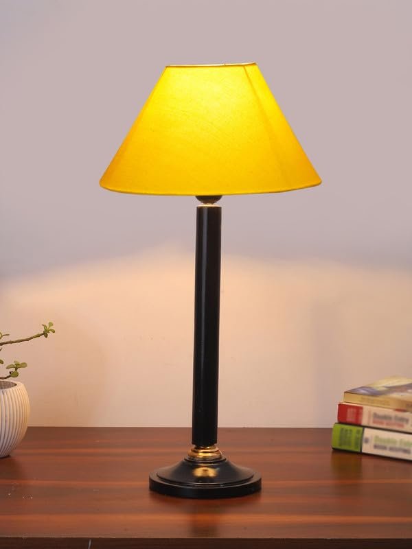 Multicolor Table Lamp | Artistic Mosaic Glass with Sturdy Wood Base | Decorative Ambient Light for Home D�cor | Perfect Blend of Modern & Traditional Style - Model DBH29
