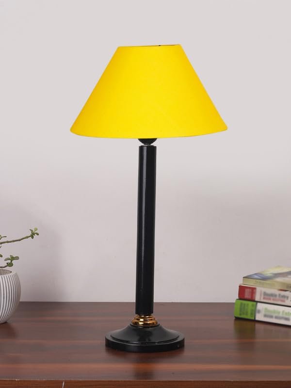 Multicolor Table Lamp | Artistic Mosaic Glass with Sturdy Wood Base | Decorative Ambient Light for Home D�cor | Perfect Blend of Modern & Traditional Style - Model DBH29